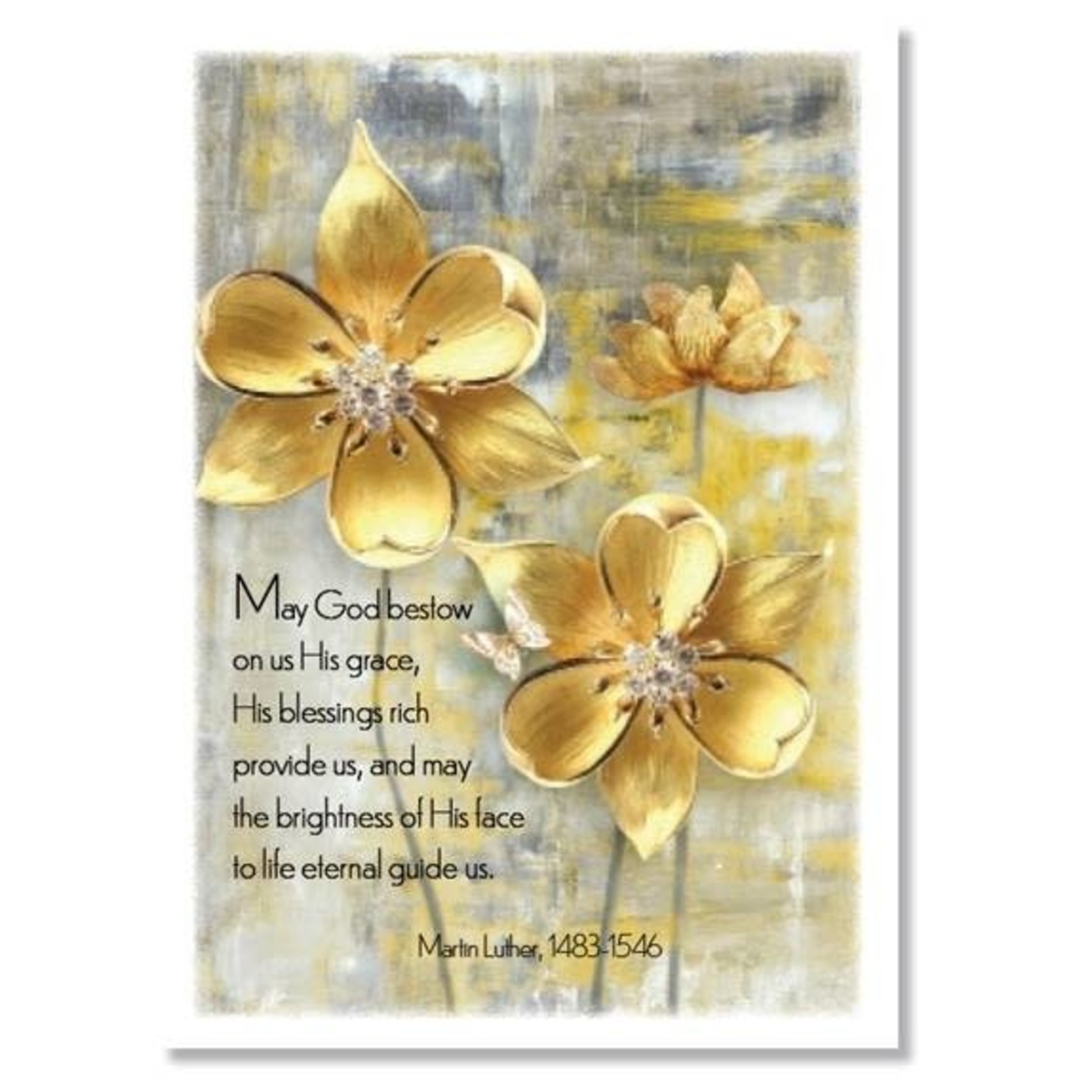 Hymns In My Heart - 5x7" Greeting Card - Farewell - May God Bestow