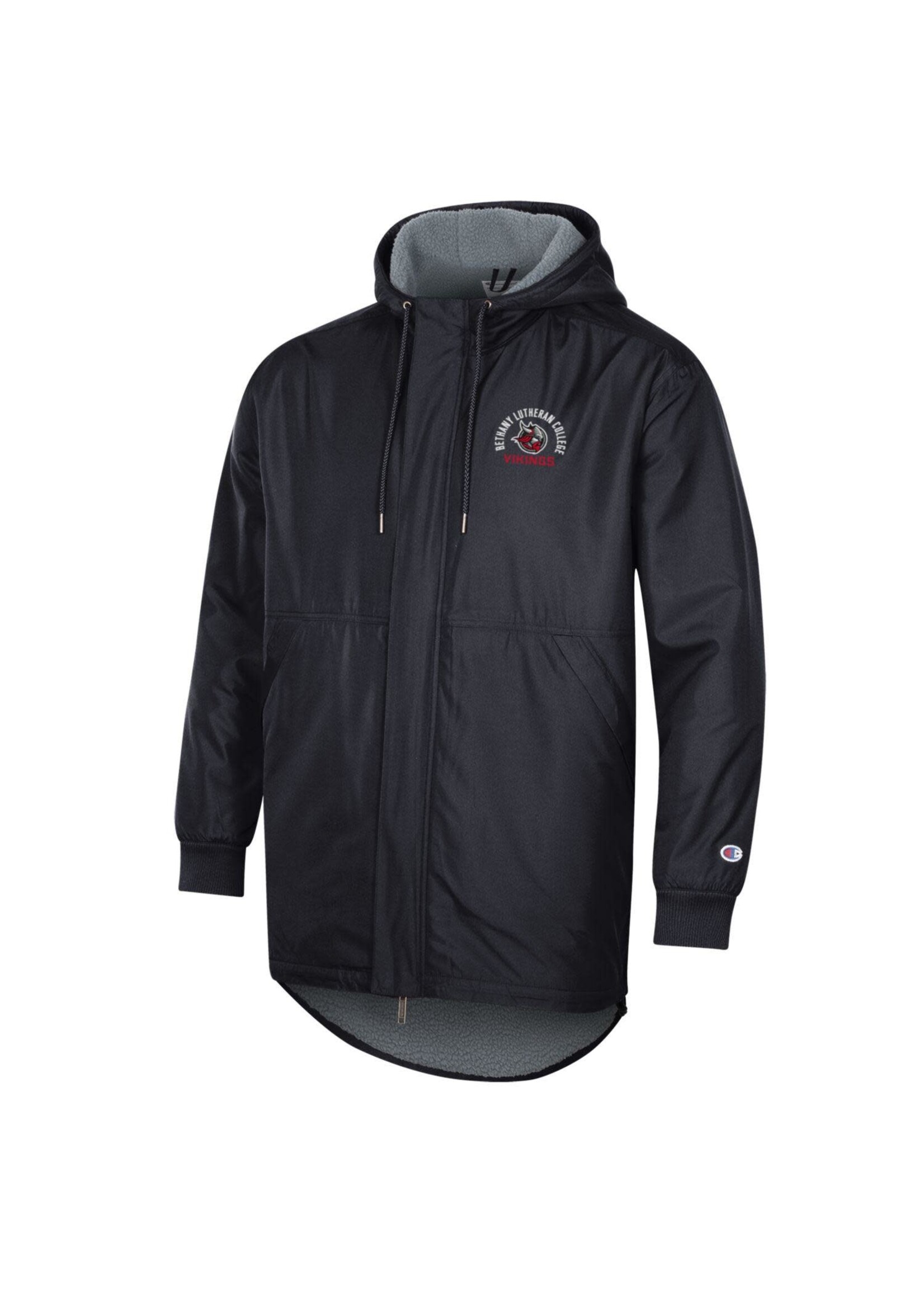 Champion BLC Vikings Men's Sherpa Lined Stadium Jacket - Black