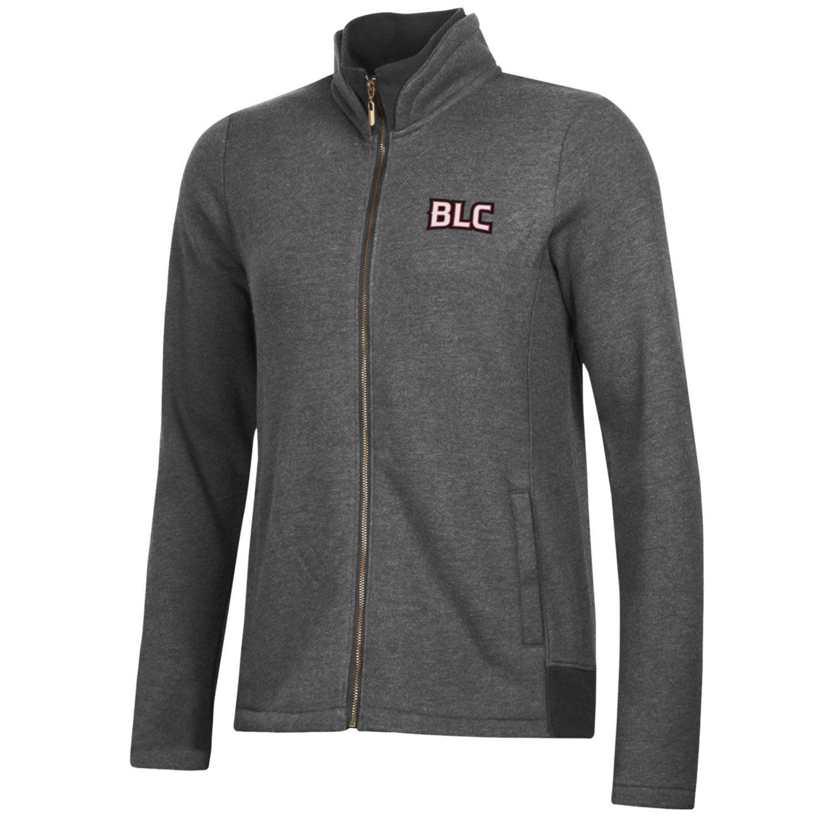 Gear Relaxed Luxe Full Zip Sweatshirt - Charcoal/Granite Heather