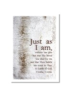 Hymns In My Heart - 5x7" Greeting Card - Lent - Just As I Am