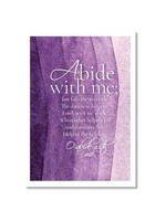 Hymns in My Heart - 5x7" Greeting Card - Mother's Day - Abide with Me