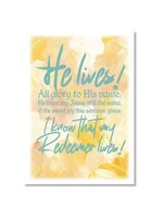 Hymns In My Heart - 5x7" Greeting Card - Easter - He Lives!