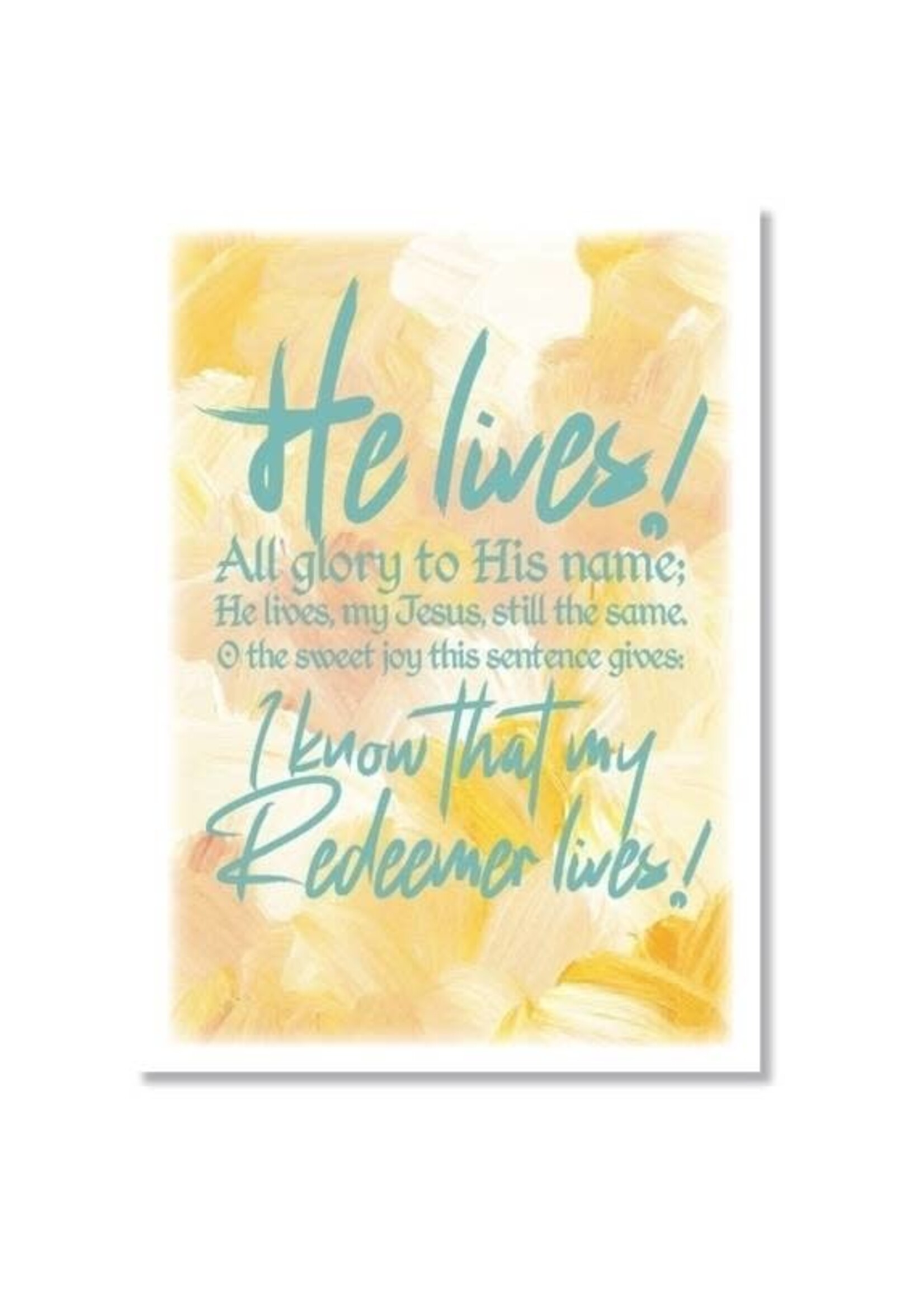Hymns In My Heart - 5x7" Greeting Card - Easter - He Lives!
