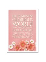 Hymns In My Heart - 5x7" Greeting Card - Easter - He is Arisen!