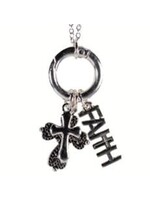 Faith Cluster Necklace