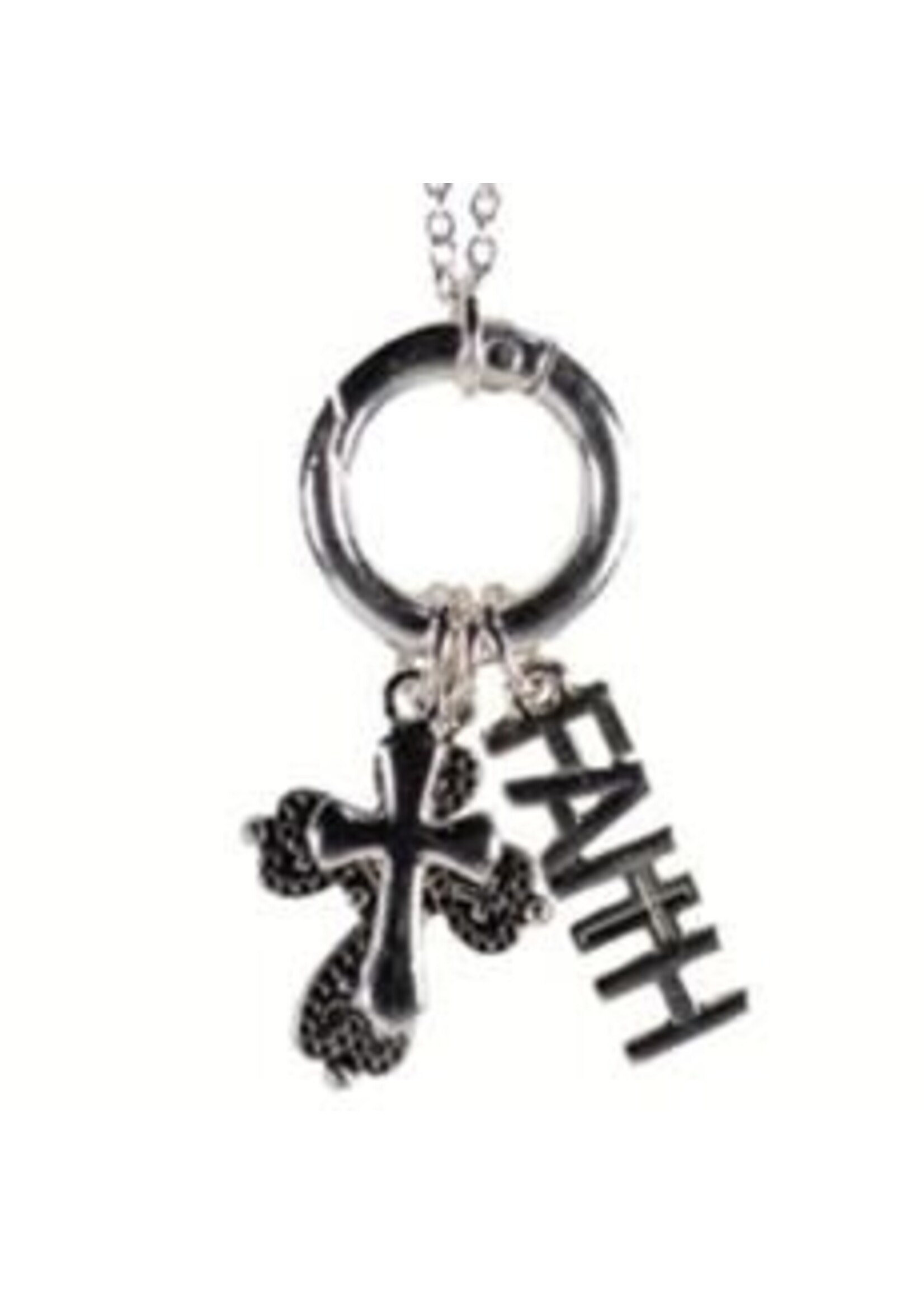 Faith Cluster Necklace