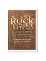 Hymns in My Heart - 5x7" Greeting Card - Father's Day - Built on the Rock