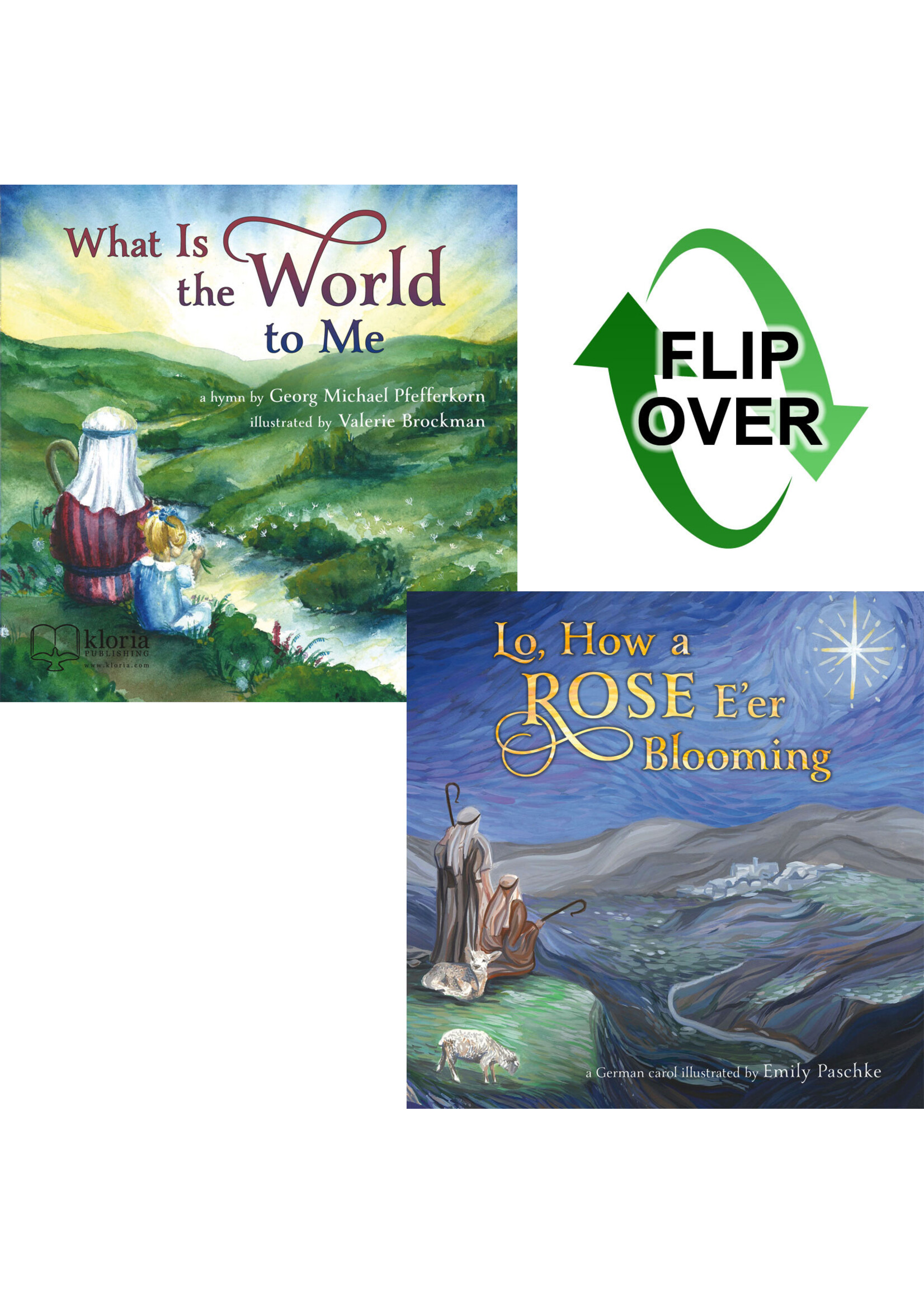 Lo, How a Rose E'er Blooming/What Is the World to Me Flip Book