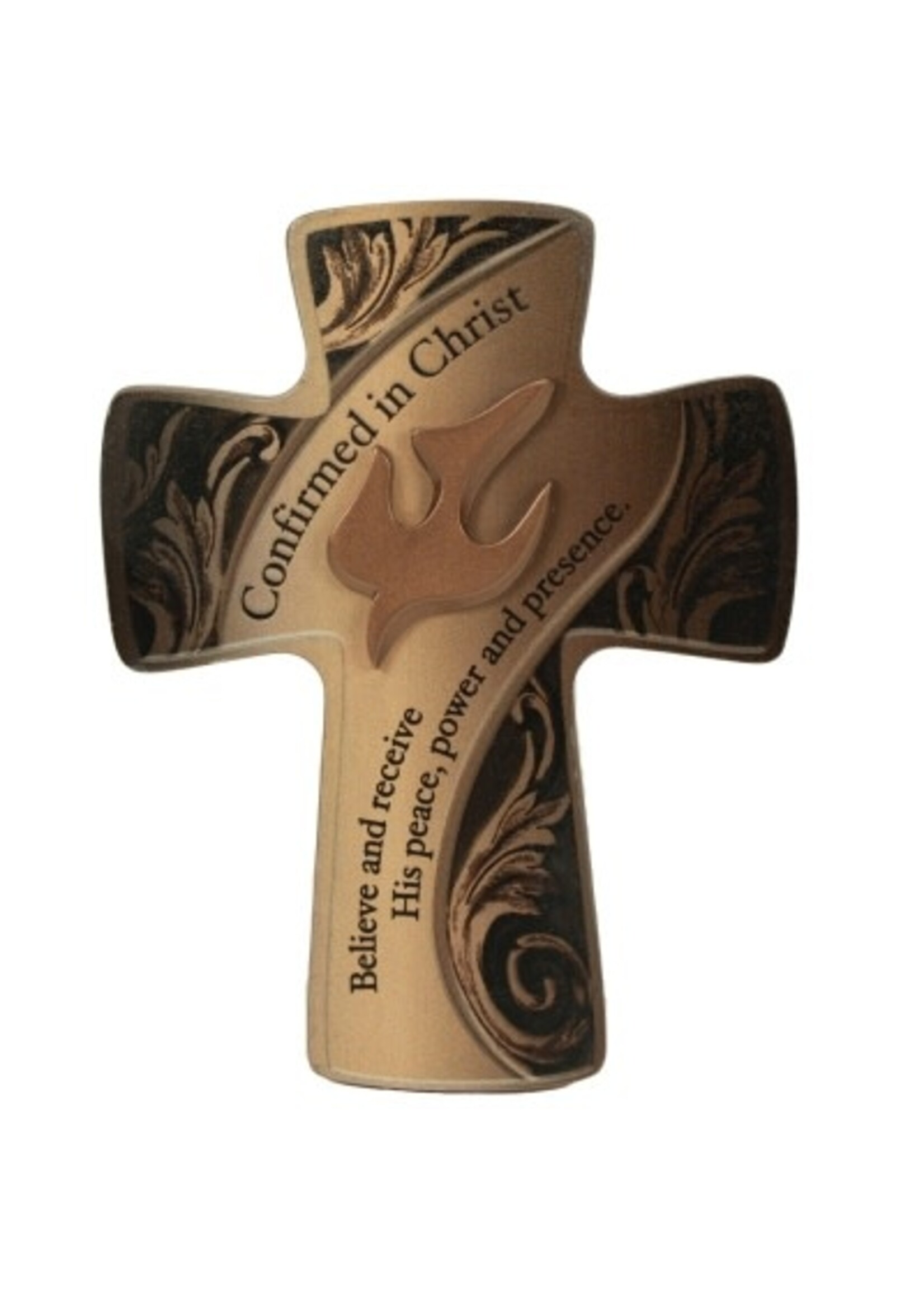 Confirmed in Christ with Dove & Easel - Believe & Receive His Peace, Power & Presence