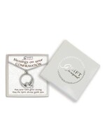 Confirmation Dove Pendant - Silver