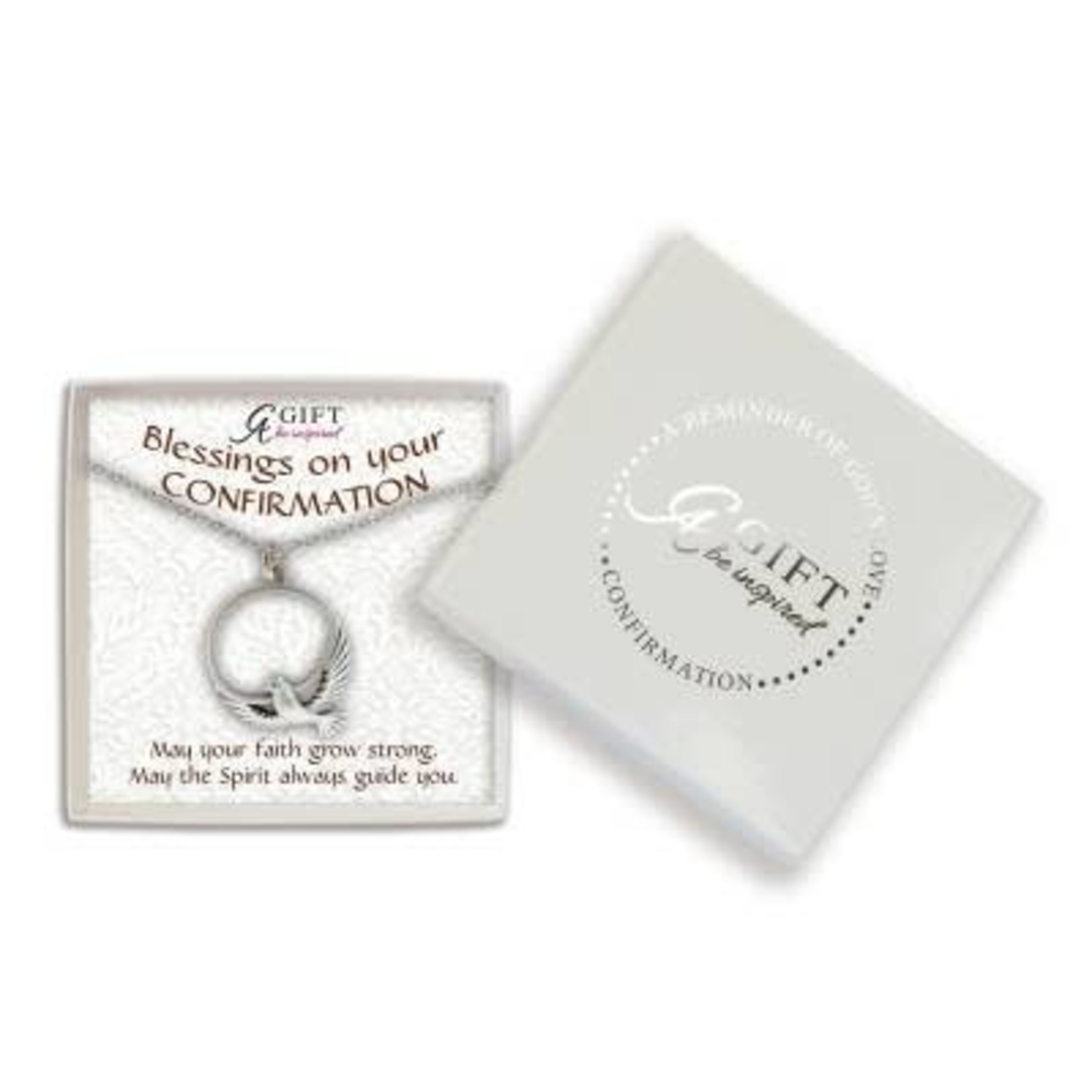 Confirmation Dove Pendant - Silver