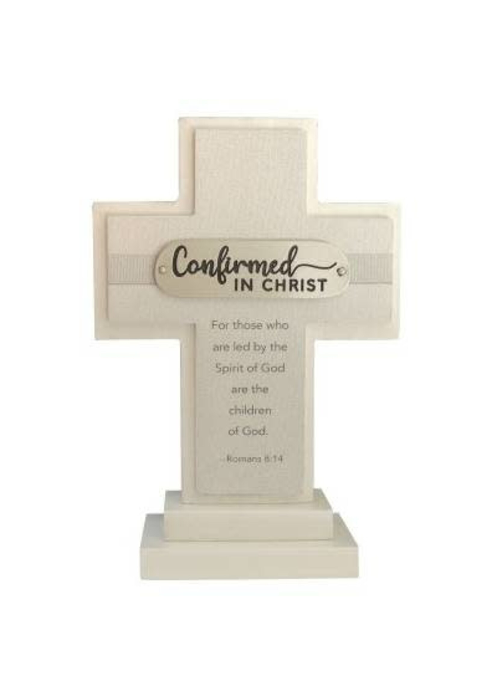 Confirmed in Christ - Romans 8:14 - Standing Cross