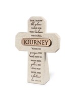 Journey Tabletop Cross With Bronze Bar - Jeremiah 29:11
