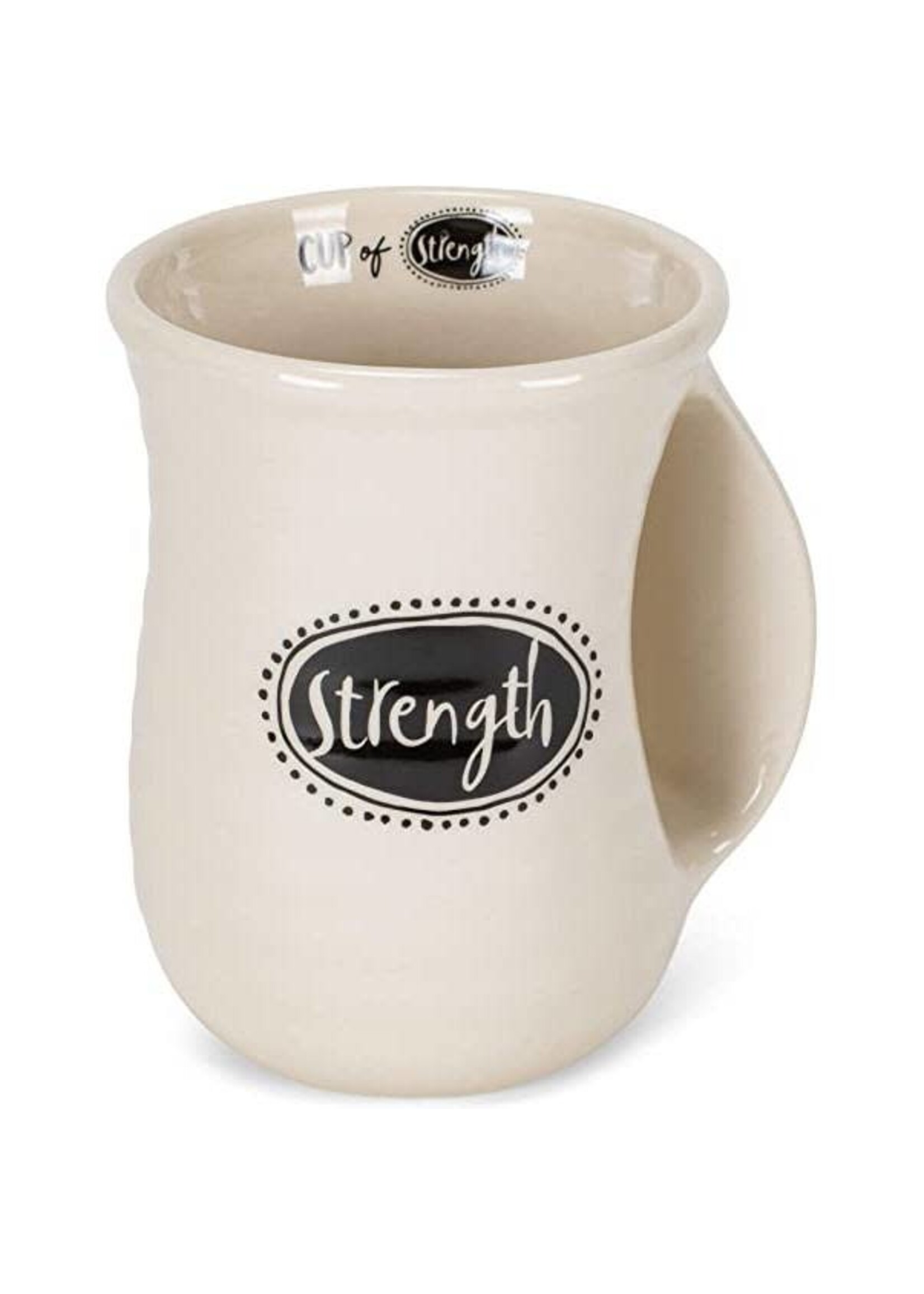The Lord Is Faithful Handwarmer Mug - 2 Thessalonians 3:3 - White - 18 oz.