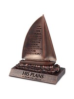 Sculpture of Faith Boat - His Plans - Jeremiah 29:11