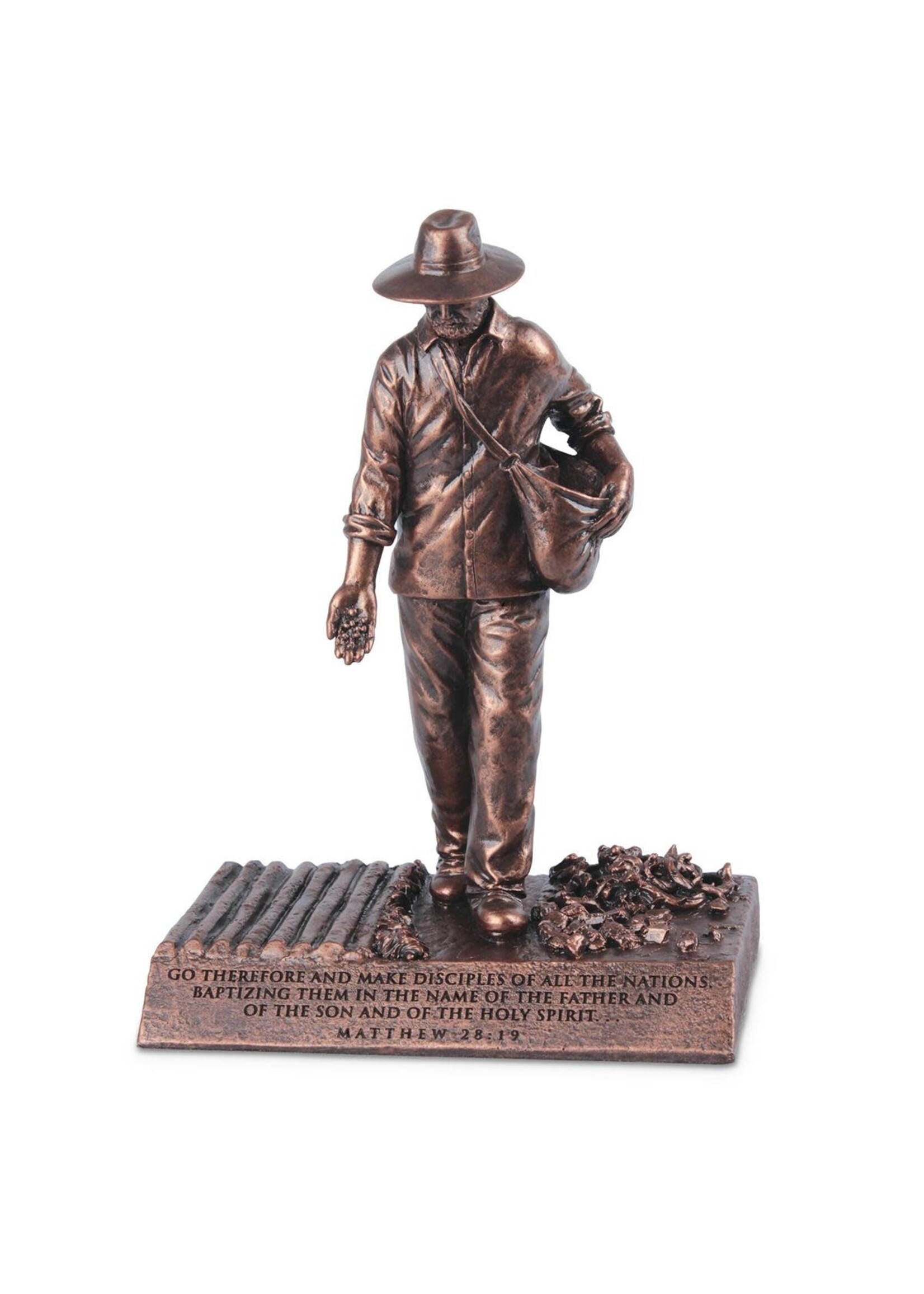 Sculpture of Faith - The Sower - Matthew 28:19