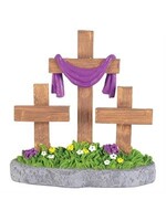Three Cross Tabletop Figurine