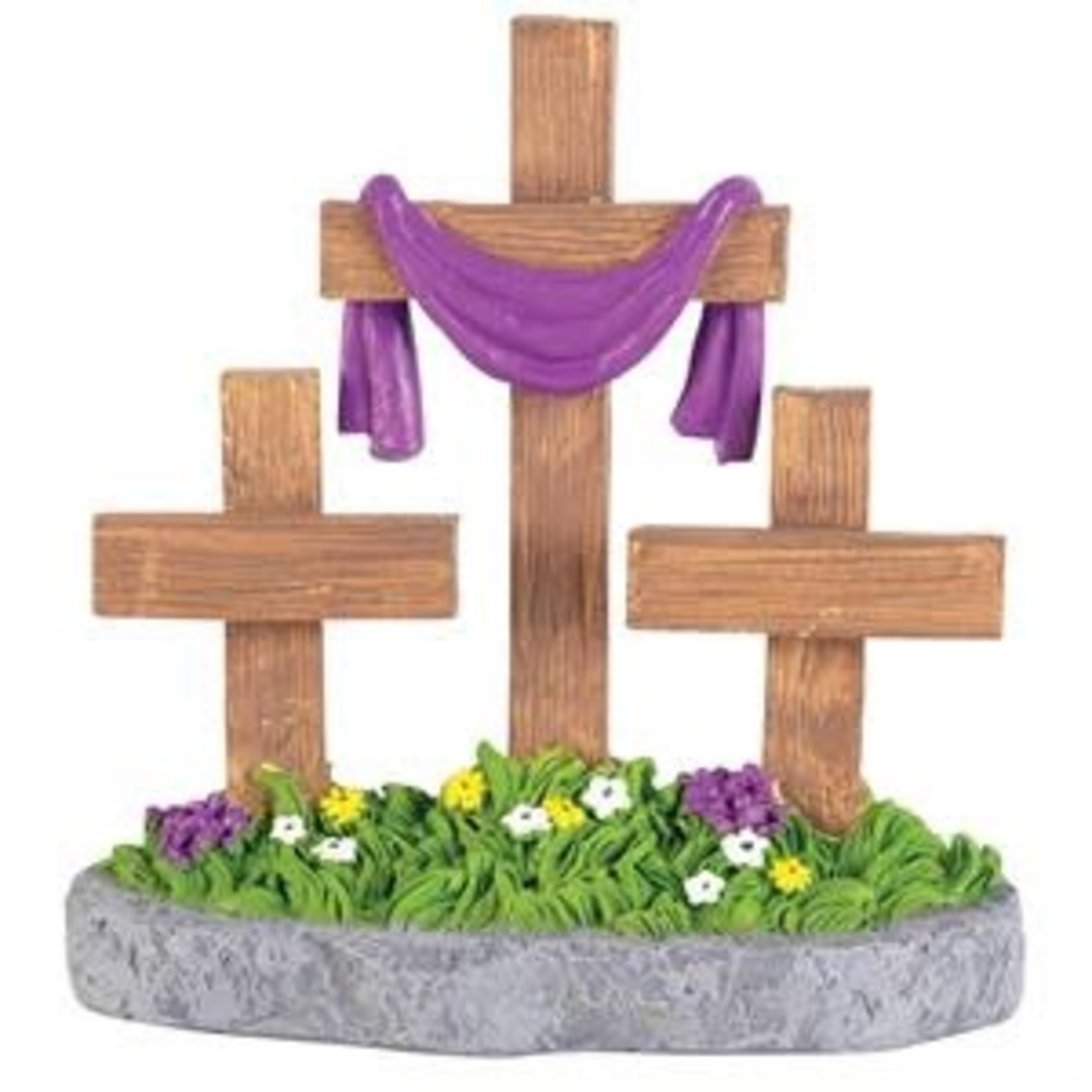 Three Cross Tabletop Figurine