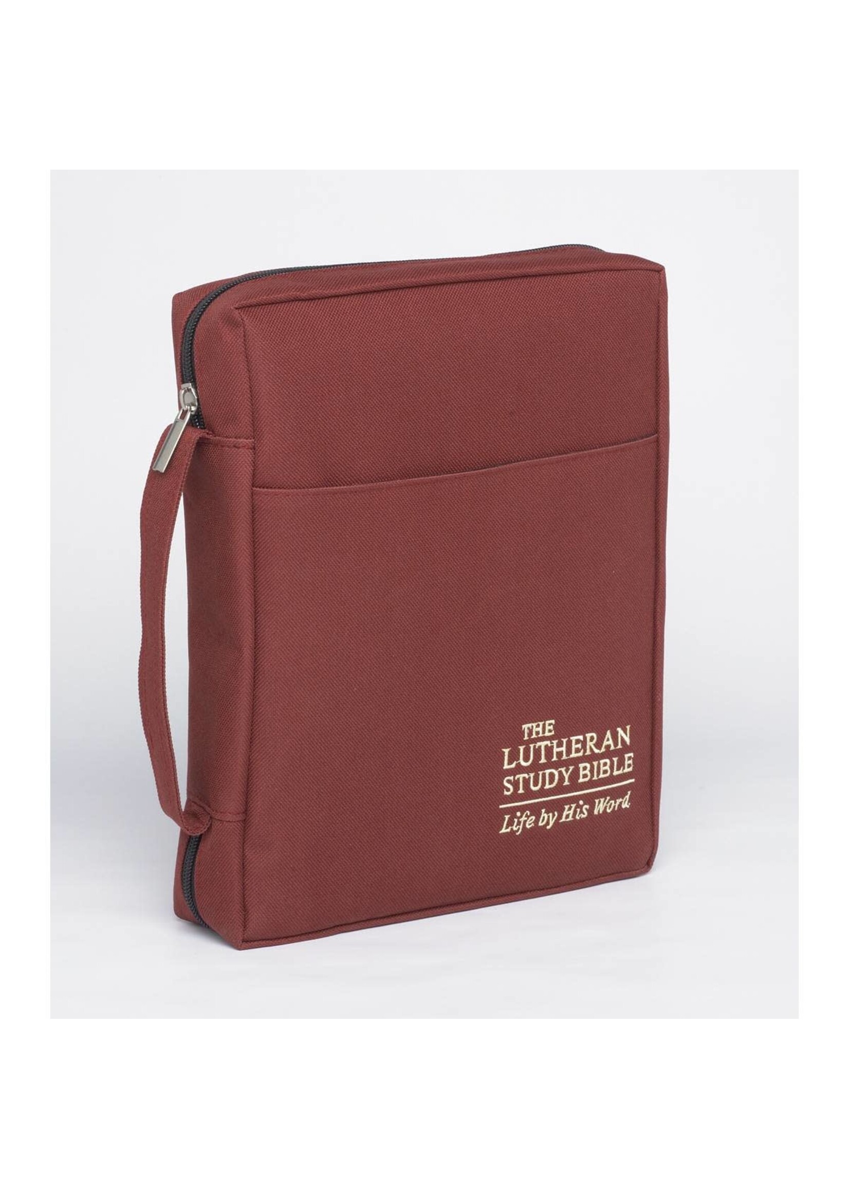 Bible Cover for The Lutheran Study Bible Larger Print - Sangria