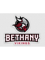 Bethany Vikings Front Adhesive Window Decal Sticker