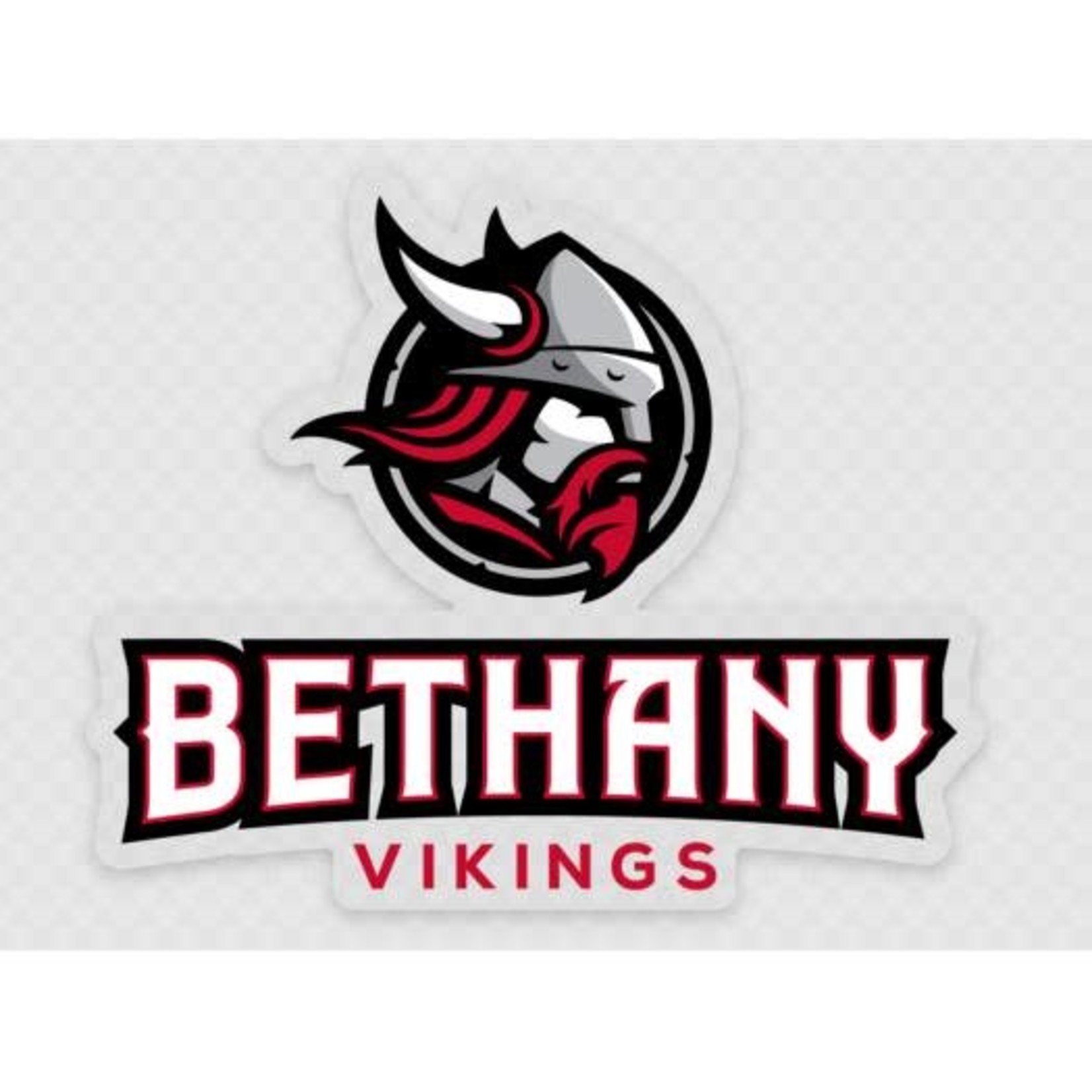 Bethany Vikings Front Adhesive Window Decal Sticker