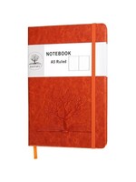 Tree on a Book Journal / Diary / Notebook - Orange