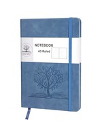 Tree on a Book Journal / Diary / Notebook - Light Blue