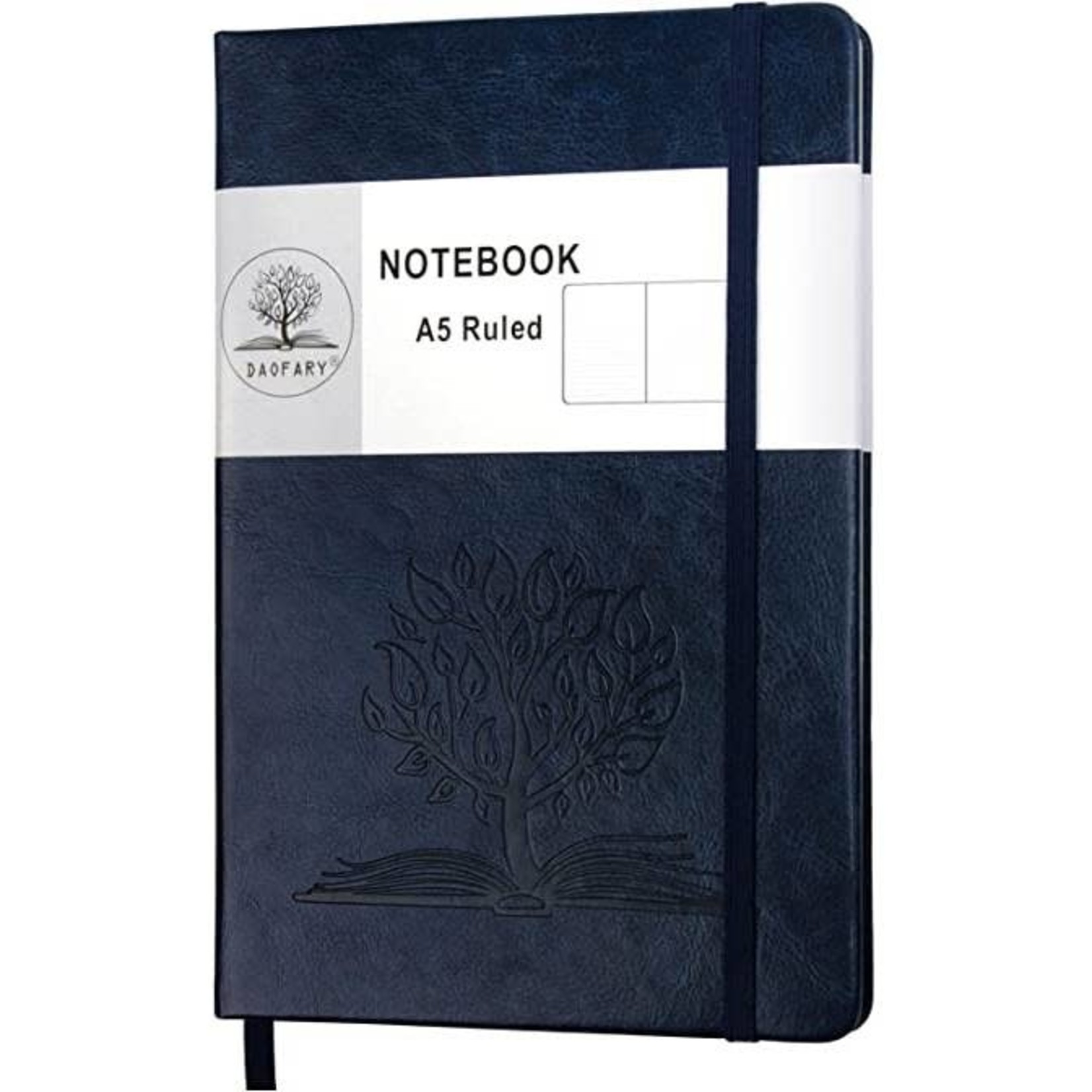 Tree on a Book Journal / Diary / Notebook - Sapphire Blue