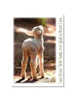 Hymns In My Heart - 5x7" Greeting Card - Sympathy - I Am Jesus' Little Lamb