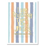 Hymns In My Heart - 5x7" Greeting Card - Confirmation - I Am Trusting Thee Lord Jesus