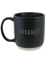 Journey Textured Mug - Black - Proverbs 3:6
