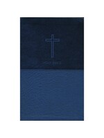 Holy Bible (NKJV) New King James Version Value Thinline Bible Navy Leathersoft