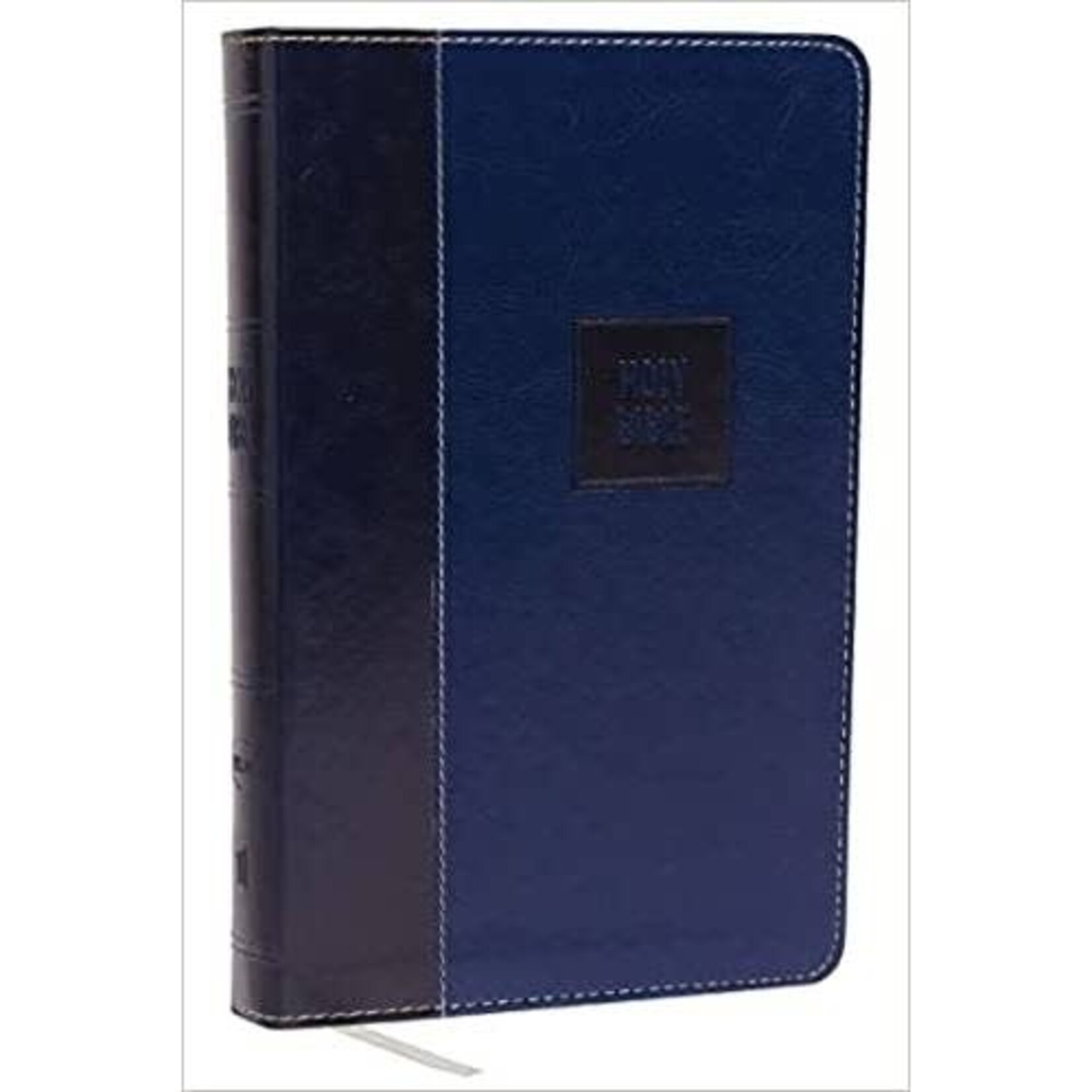 Holy Bible (NKJV) New King James Version Deluxe Gift Bible - Navy Leathersoft