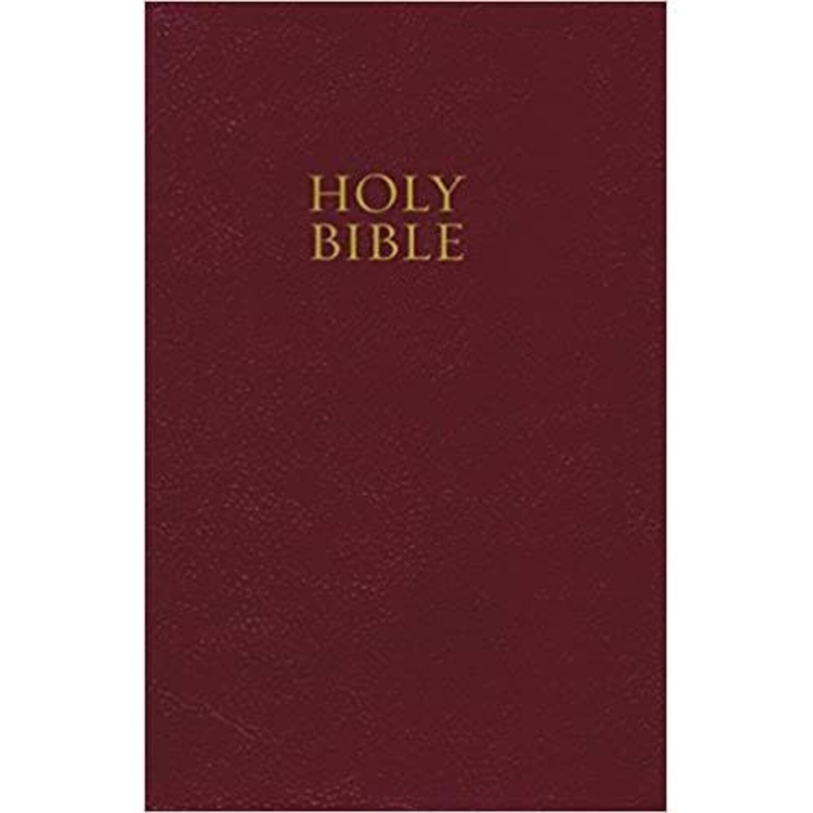 Holy Bible (NKJV) New King James Version Pew Bible Hardcover Burgundy