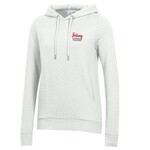 Gear Women's BLC Relaxed Quilted Pullover Hoodie - Winter White