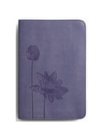 Crossway (ESV) English Standard Version Compact Bible - TruTone - Lavendar - Bloom Design