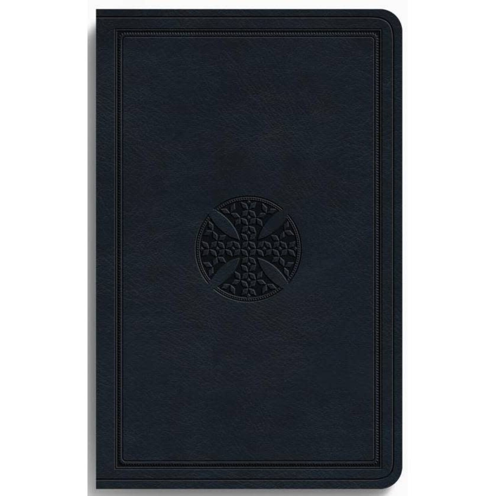 Crossway (ESV) English Standard Version Premium Gift Bible - TruTone - Navy - Mosaic Cross Design