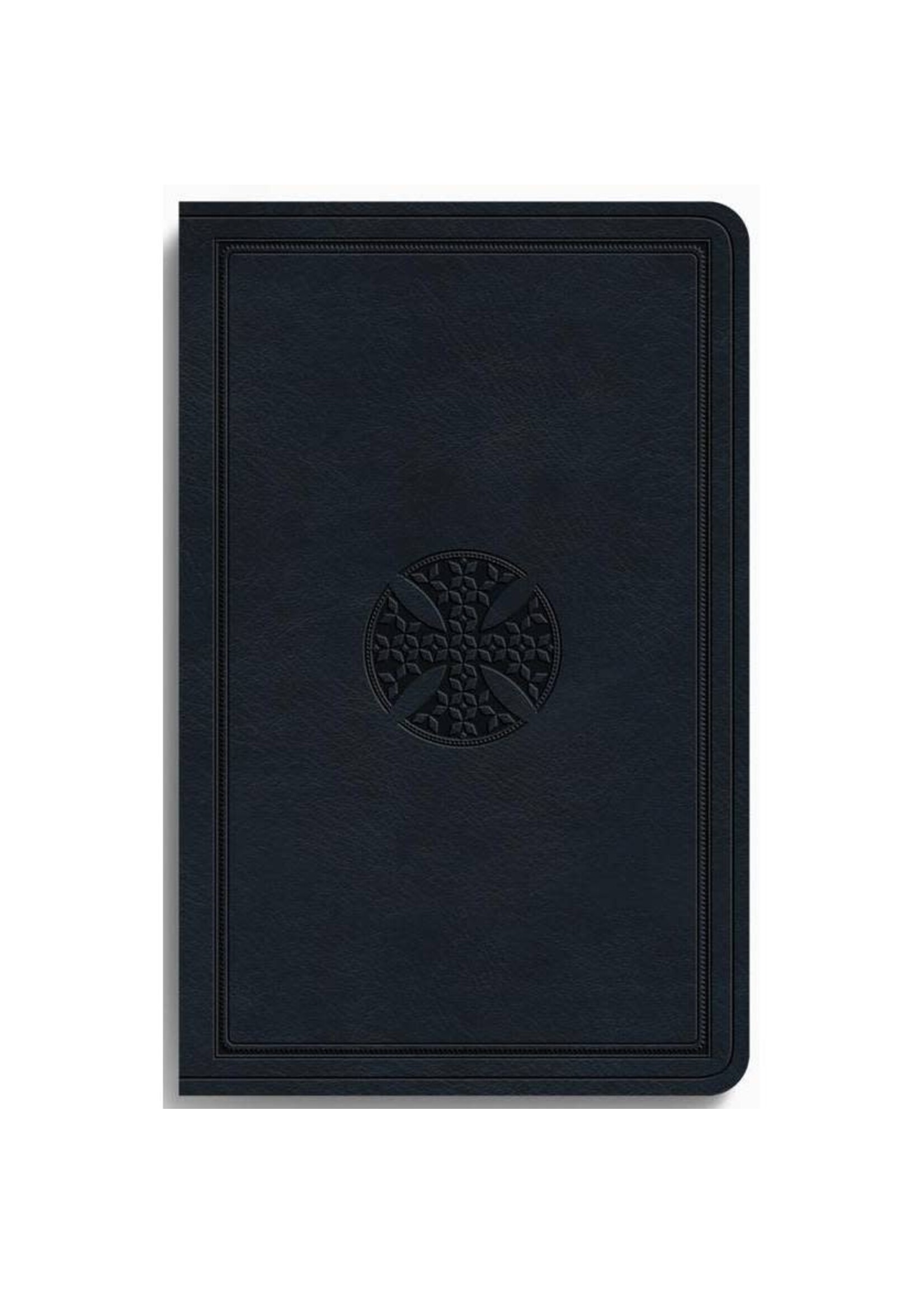 Crossway (ESV) English Standard Version Premium Gift Bible - TruTone - Navy - Mosaic Cross Design