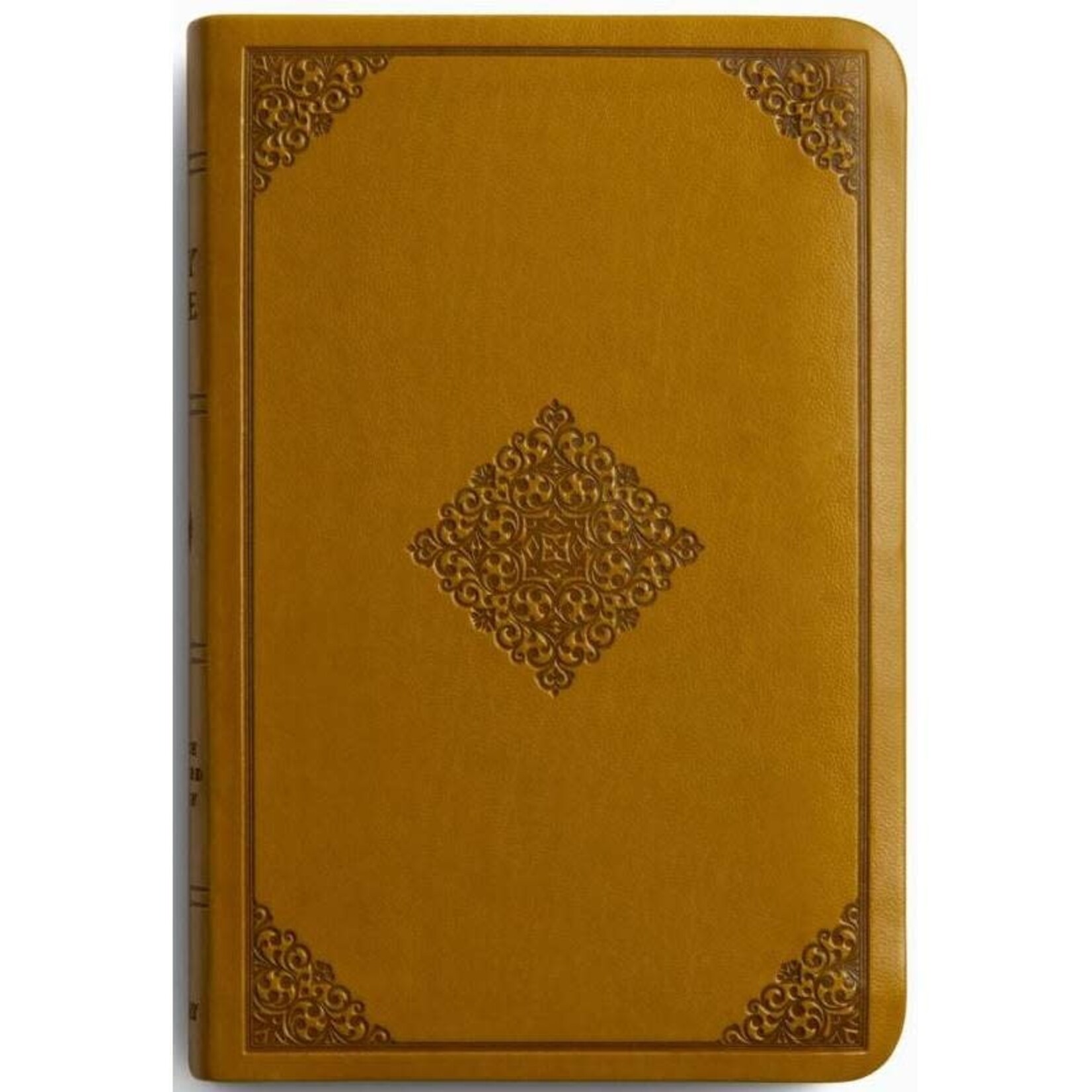 Crossway (ESV) English Standard Version Value Compact Bible - TruTone - Goldenrod - Ornament Design