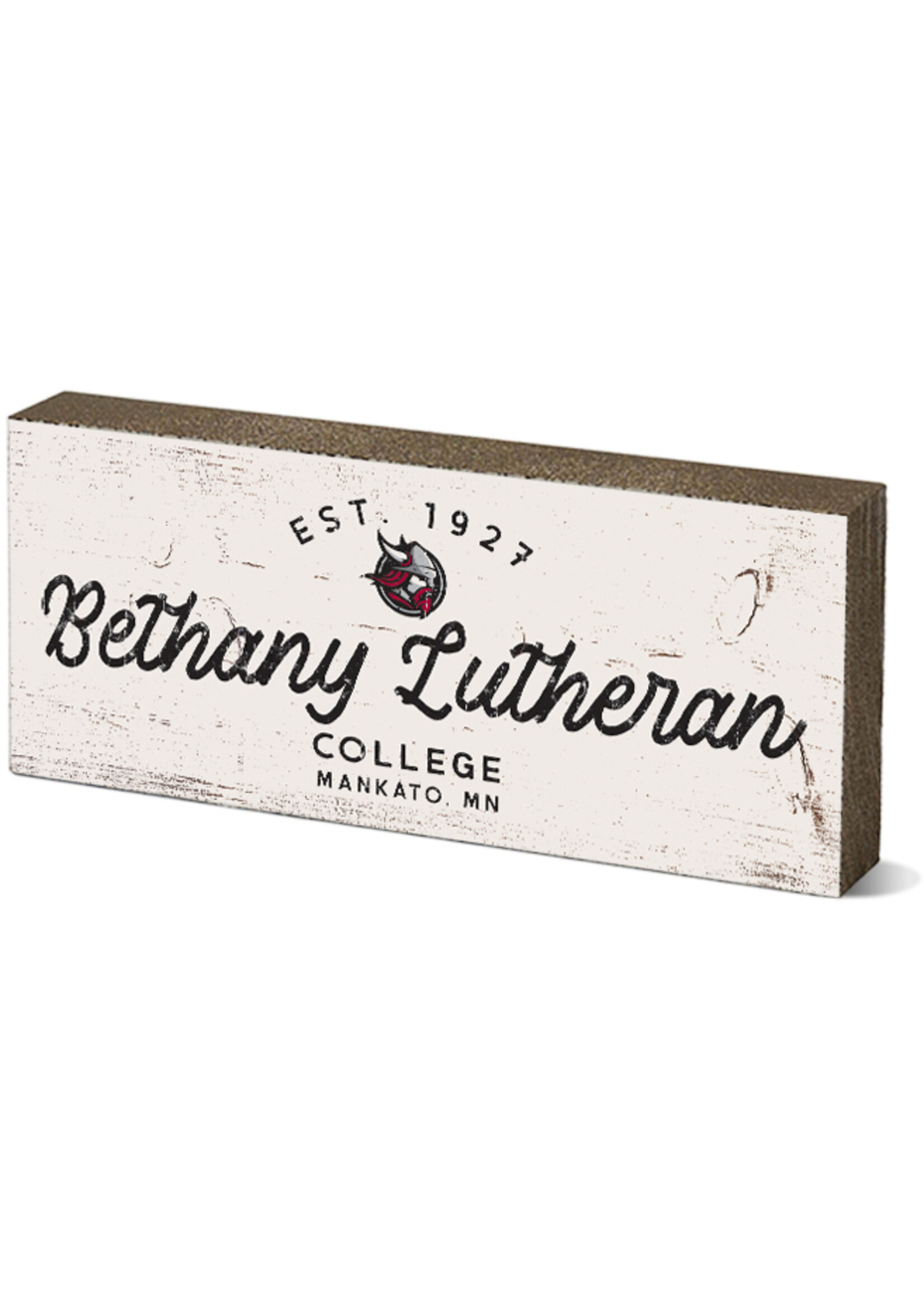 BLC Vikings Wood Block Decor