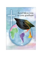 It Takes Two - 5x7" Greeting Card - Graduation - God Bless You As You Graduate
