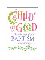 It Takes Two - 5x7" Greeting Card - Baptism - Child of God