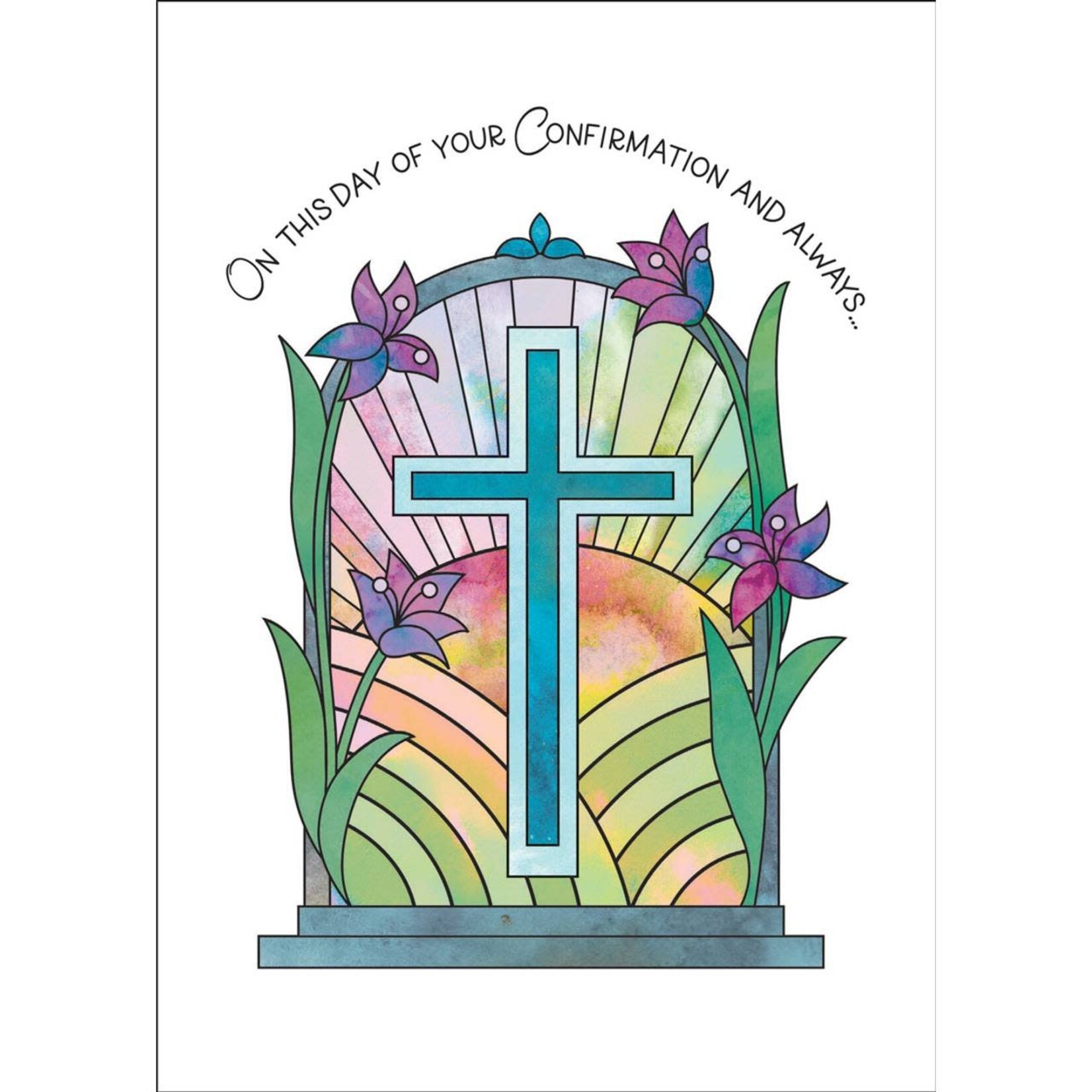 It Takes Two - 5x7" Greeting Card - Confirmation - On This Day of Your Confirmation