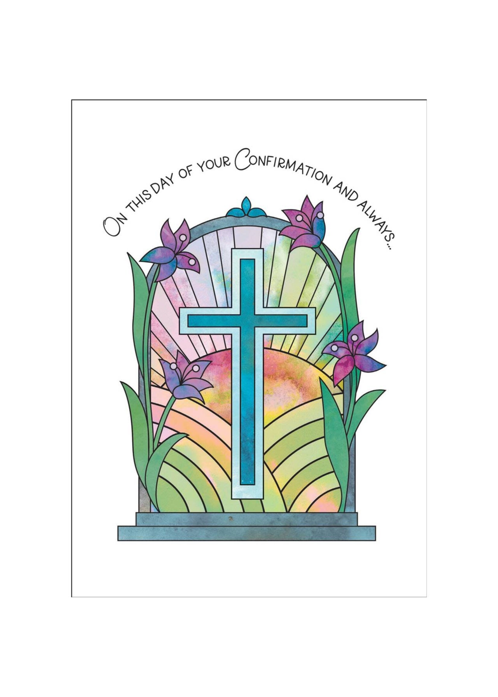It Takes Two - 5x7" Greeting Card - Confirmation - On This Day of Your Confirmation