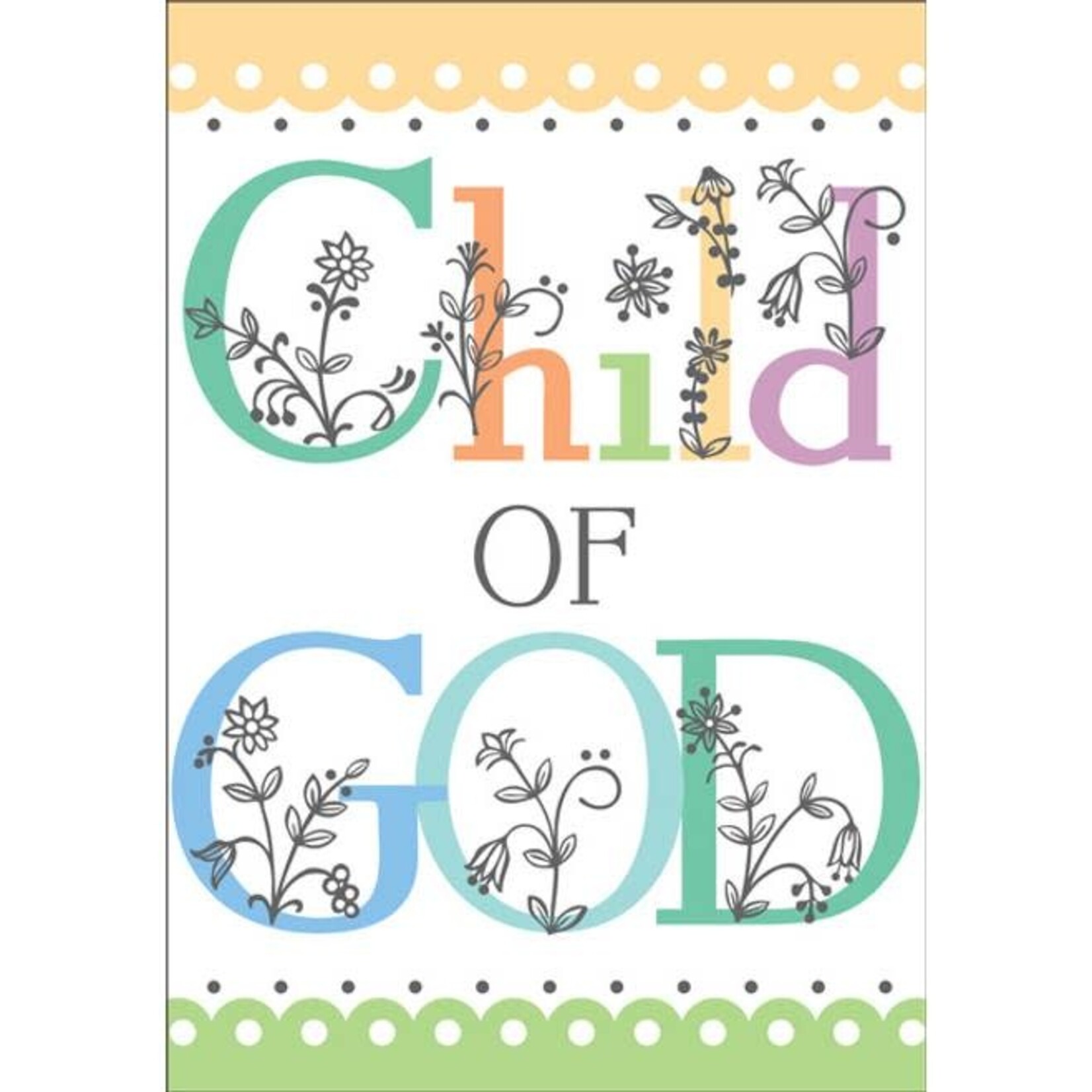 It Takes Two - 5x7" Greeting Card - Christian Celebration - Child of God