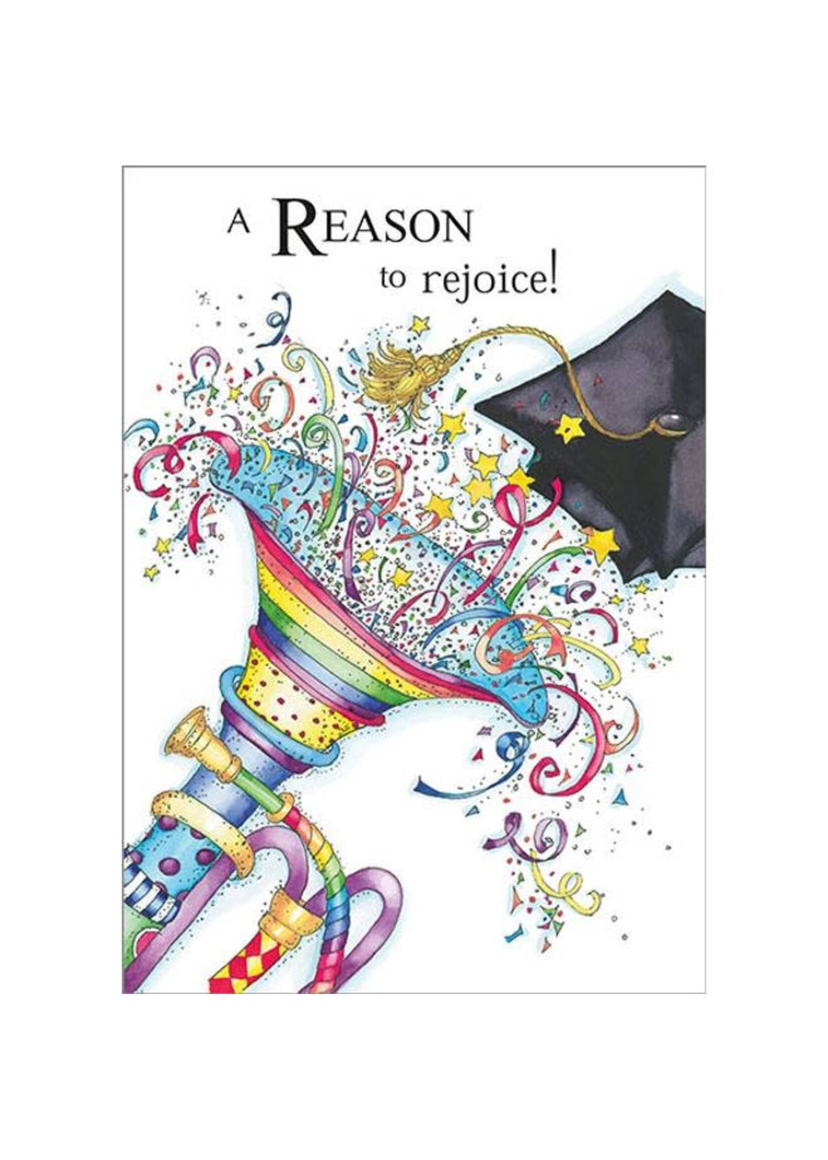 It Takes Two - 5x7" Greeting Card - Graduation - A Reason to Rejoice