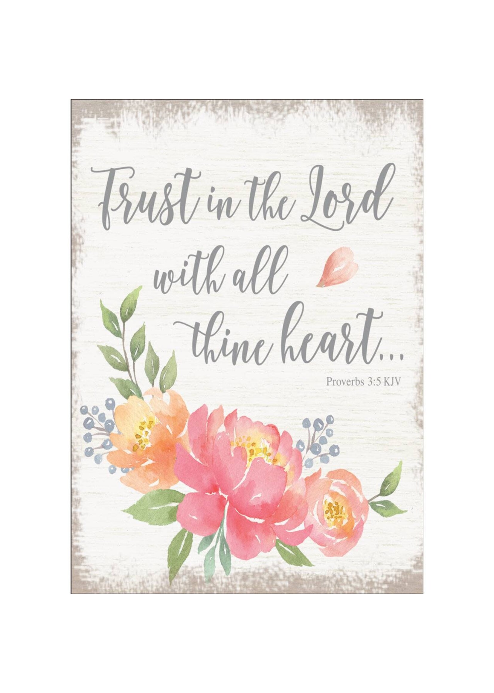 It Takes Two - 5x7" Greeting Card - Encouragement - Trust in the Lord