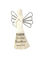 Faith Can Move Mountains Matthew 17:20 Angel Figurine