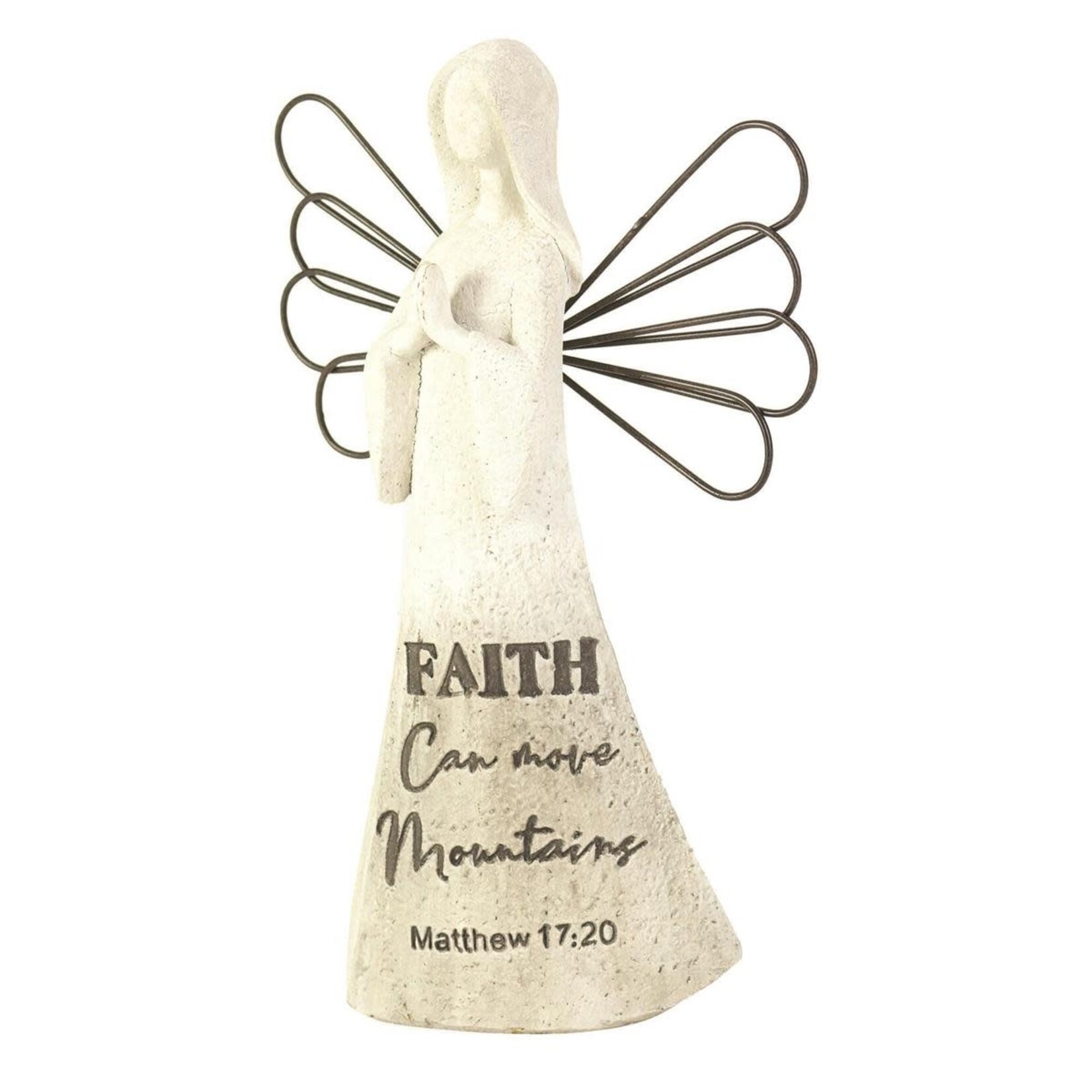 Faith Can Move Mountains Matthew 17:20 Angel Figurine