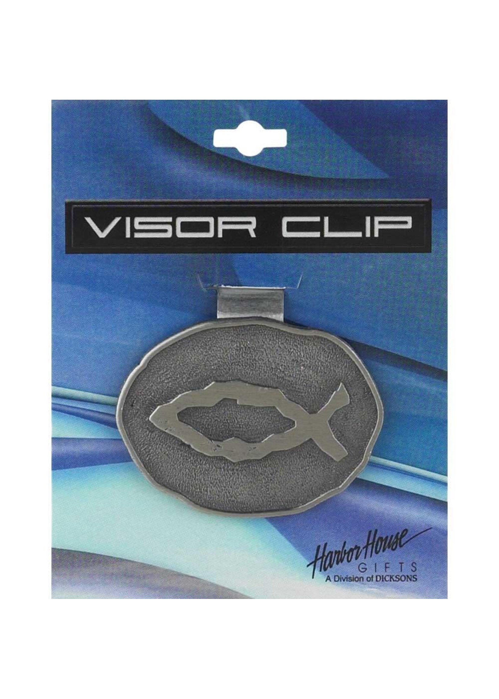 Fish Metal Visor Clip